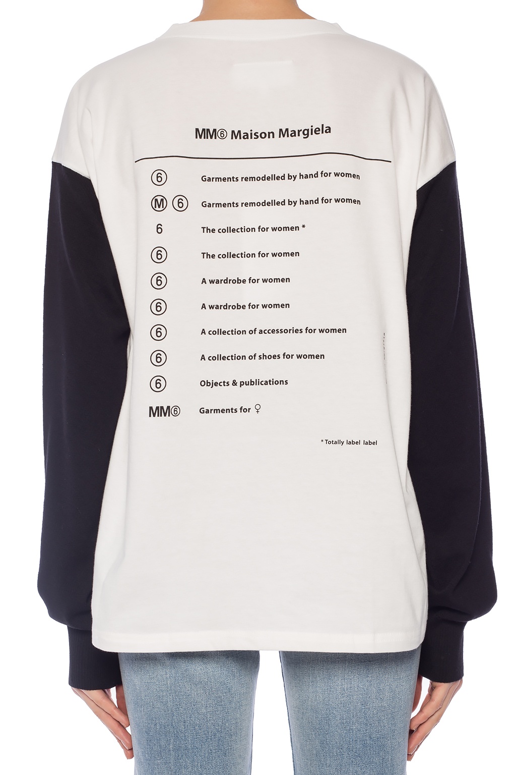 White Long sleeve top MM6 Maison Margiela - Vitkac GB